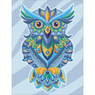 Crafting Spark Colorful Owl Diamond Painting Kit