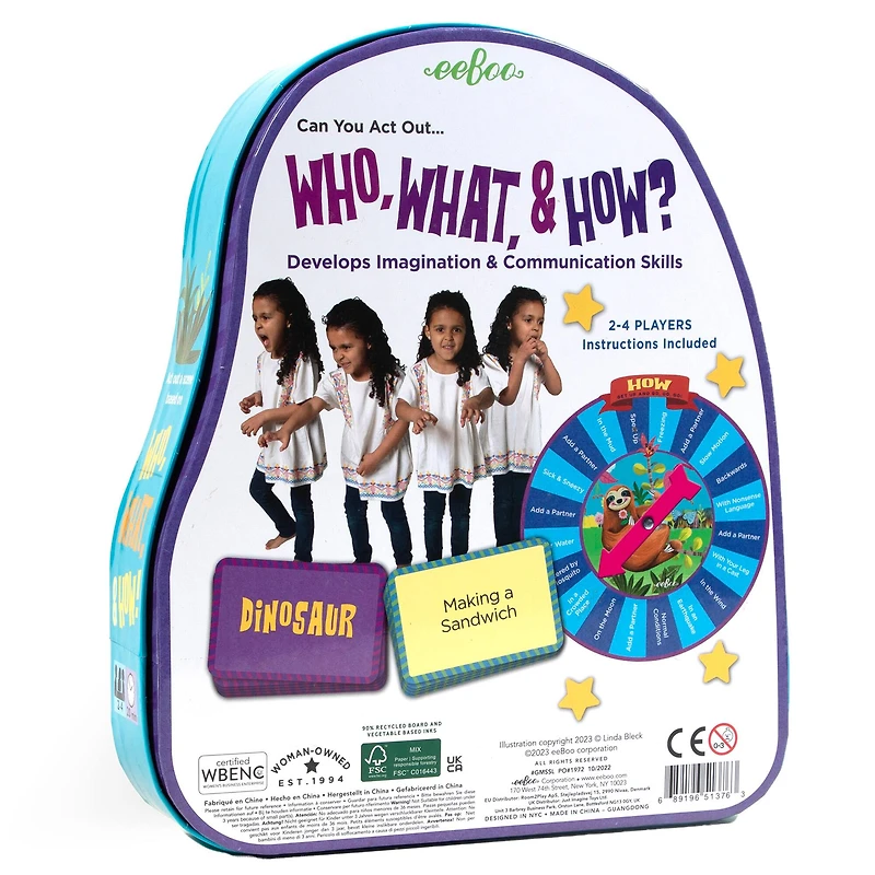 eeBoo Sloth in a Hurry Action Game