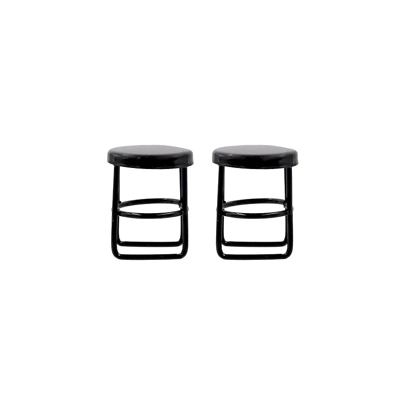 Miniature Black Stools, 2ct. by Make Market®