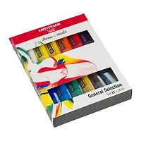 6 Packs: 12 ct. (72 total) Amsterdam Standard Series General Selection Acrylic Paints