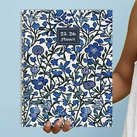 TF Publishing 2025-2026 Francophile Flower Large Weekly/Monthly Planner