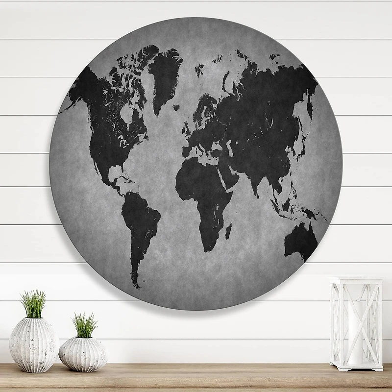 Designart - Ancient Map of The World IX