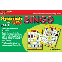 Edupress™ Spanish in a Flash™ Bingo Set 1