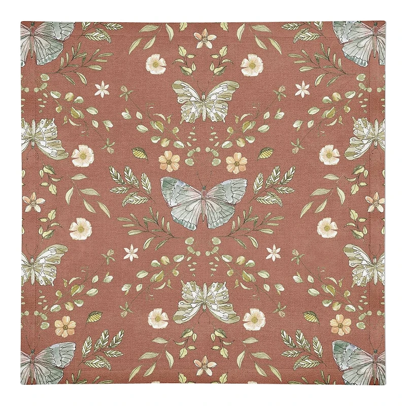Butterfly Cotton Twill Napkin