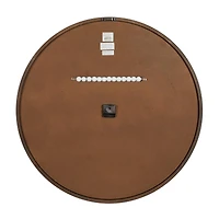 Brown Farmhouse Wood Wall Clock, 32" x 32"