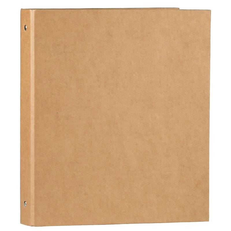 JAM Paper 1" Brown Kraft 3-Ring Binder