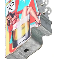 American Art Decor 24" Metal LED Bar Spirits & Live Music Nightly Marquee Sign