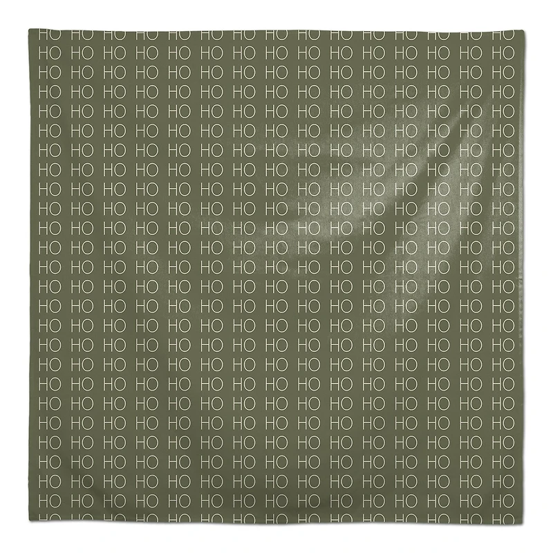 Ho Ho Ho Green 58" x 58" Tablecloth