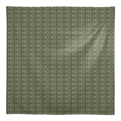 Ho Ho Ho Green 58" x 58" Tablecloth