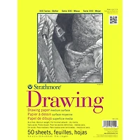 Strathmore® 300 Series Drawing Paper Pad, 9" x 12"