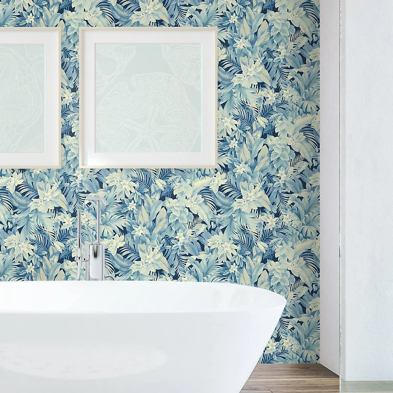 Tommy Bahama Umbrella Palm Peel & Stick Wallpaper