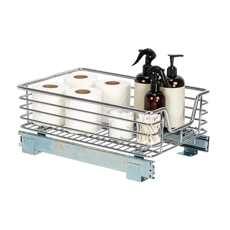 Household Essentials Glidez Chrome Cabinet Organizer