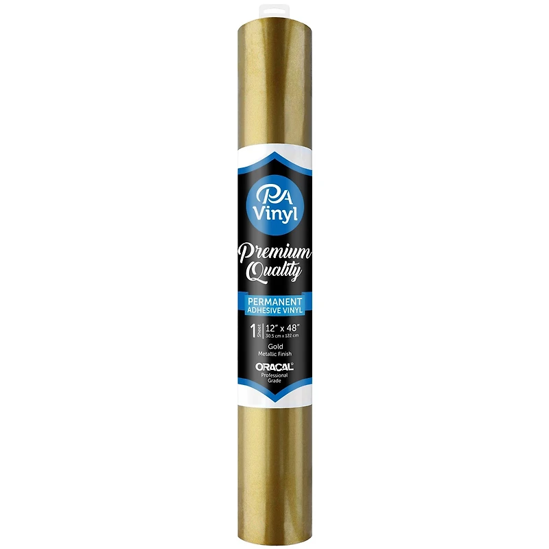 PA Vinyl Oracal® Metallic Permanent Adhesive Vinyl