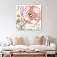 Poppy Romance II Canvas Giclee