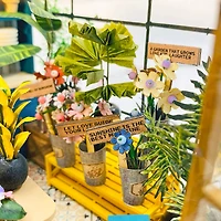 Sparkly Selections Sunshine Flower Green House DIY Miniature Kit