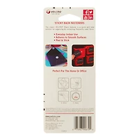 VELCRO® Brand Sticky Back Coins & Squares Value Pack