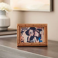 Expressions™ 4" x 6" Natural Beaded Frame by Studio Décor®