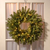 24" LED Norwood Fir Wreath