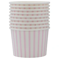 8oz. Pink Stripe Snack Cups, 10ct. by Celebrate It™