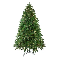 7.5ft. Pre-Lit Mixed Scotch Pine Artificial Christmas Tree, Clear Lights