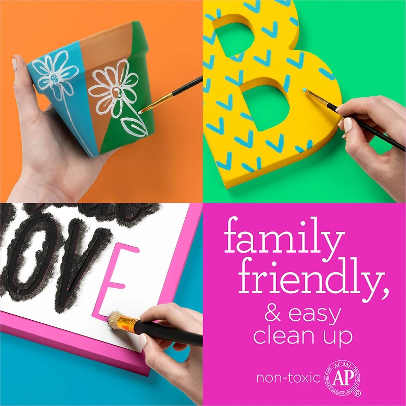 Apple Barrel® Acrylic Essentials 12 Piece Paint Set