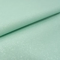 SINGER Glitter Aqua Cotton Fabric