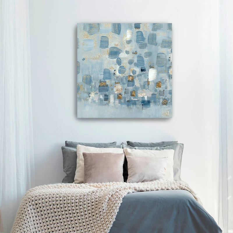 Sea Glass Reflection I Canvas Giclee