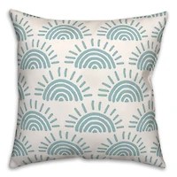 Sun Pattern Throw Pillow