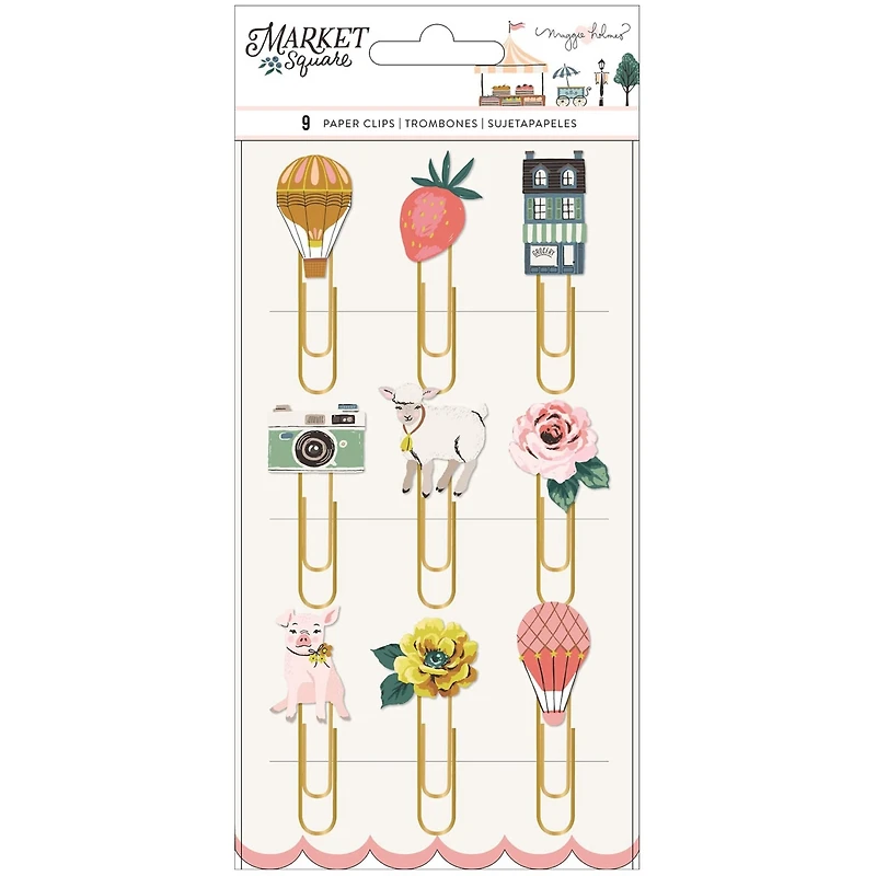 Maggie Holmes Market Square Epoxy Paper Clips