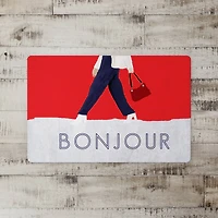 Bonjour 27" x 18" Floor Mat