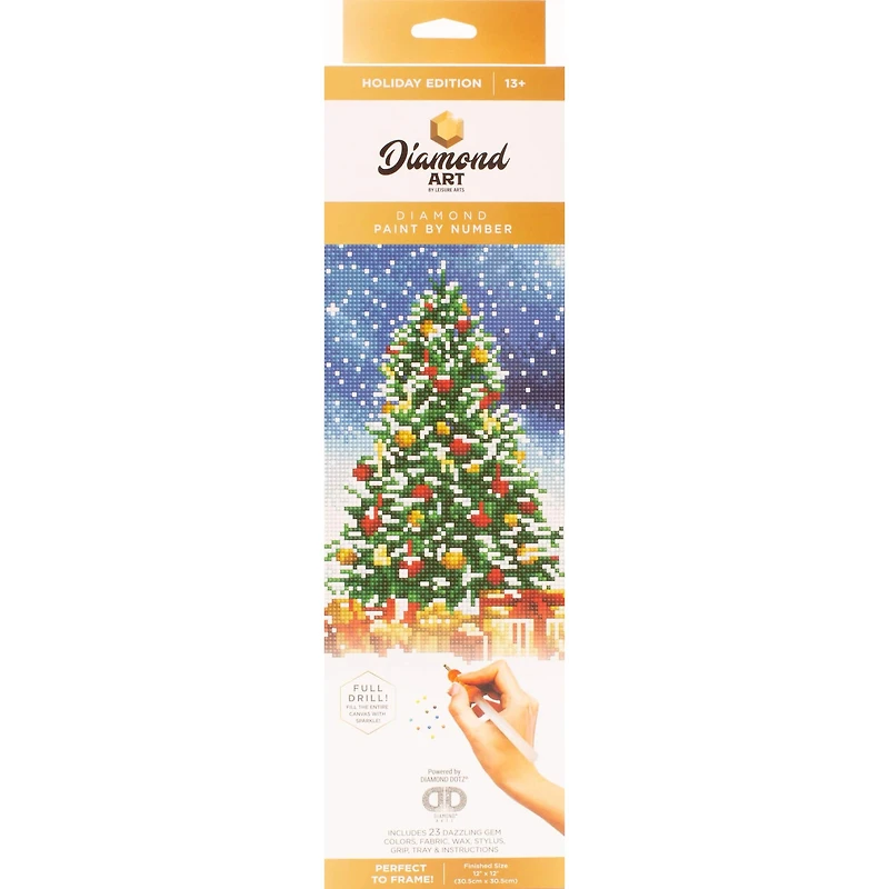 Diamond Art Holiday Edition Christmas Tree Full Drill Kit