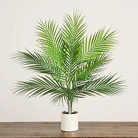 30in. Artificial Palm Tree