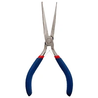 John Bead Multi Purpose Flat Long Nose Stainless Steel Jewelry Econo Pliers