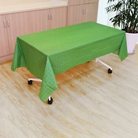 24 Pack: 54" x 108" Sports Grass Plastic Table Cover by Celebrate It™