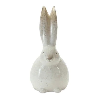 12" Terracotta Bunny Figurine Set