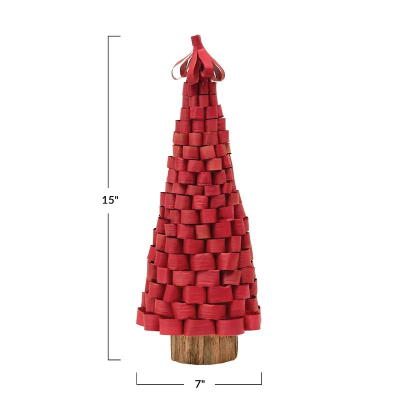 Hello Honey® Red Leaf Loop Christmas Tree