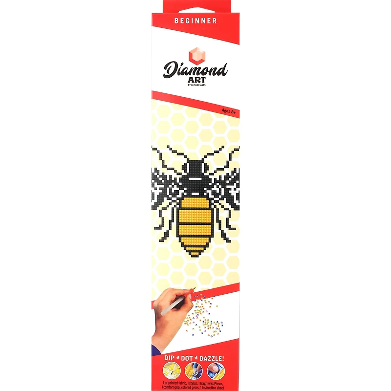 Diamond Art Beginner Bee Kit