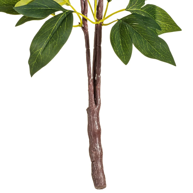 Artificial Red Peony Bush