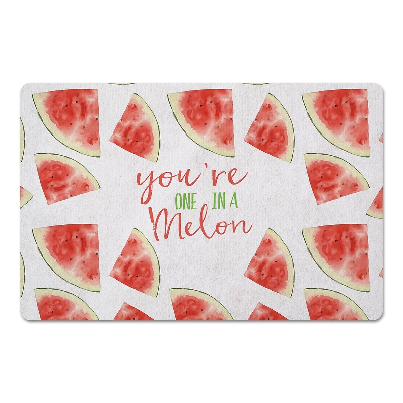 You're One in a Melon 27" x 18" Floor Mat