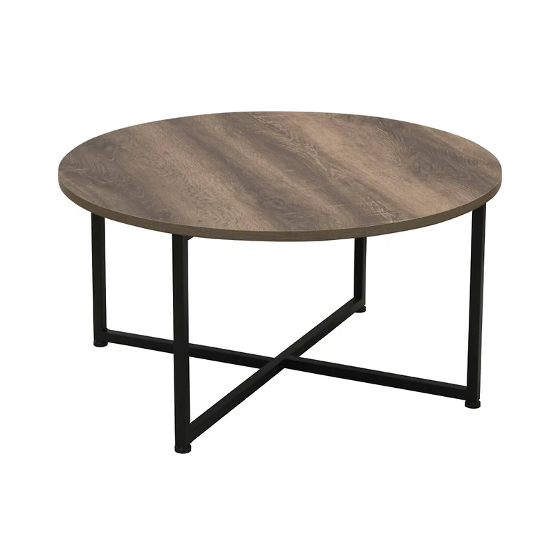 Household Essentials 31.5" Jamestown Round Coffee Table