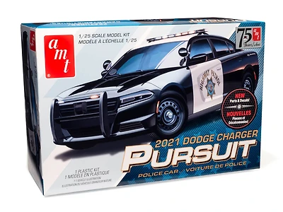 AMT® 2021 Dodge Charger Police Pursuit 1:25 Scale Model Kit