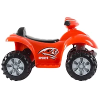 Toy Time Red Battery Powered Ride-On ATV Dinosaur Quad