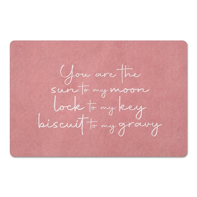 The Sun to my Moon 18" x 27" Floor Mat