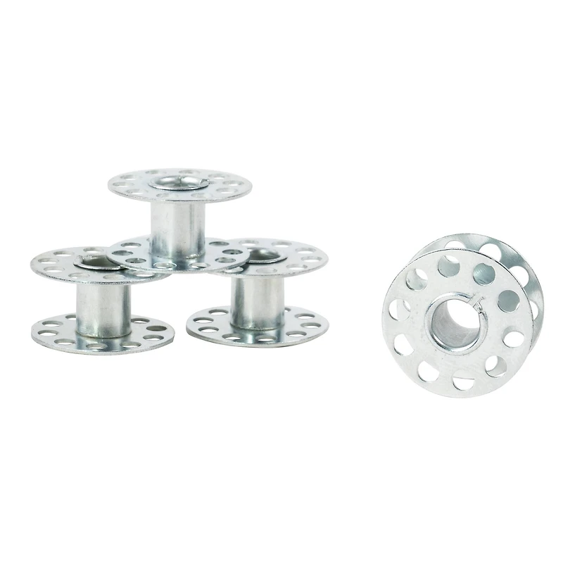 SINGER® Class 15 Metal Bobbins, 4ct.