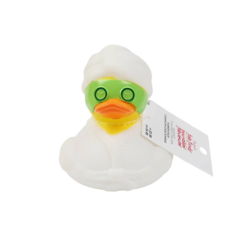Assorted 4" Spa & Wellness Rubber Duck, 1pc. by Fab Finds