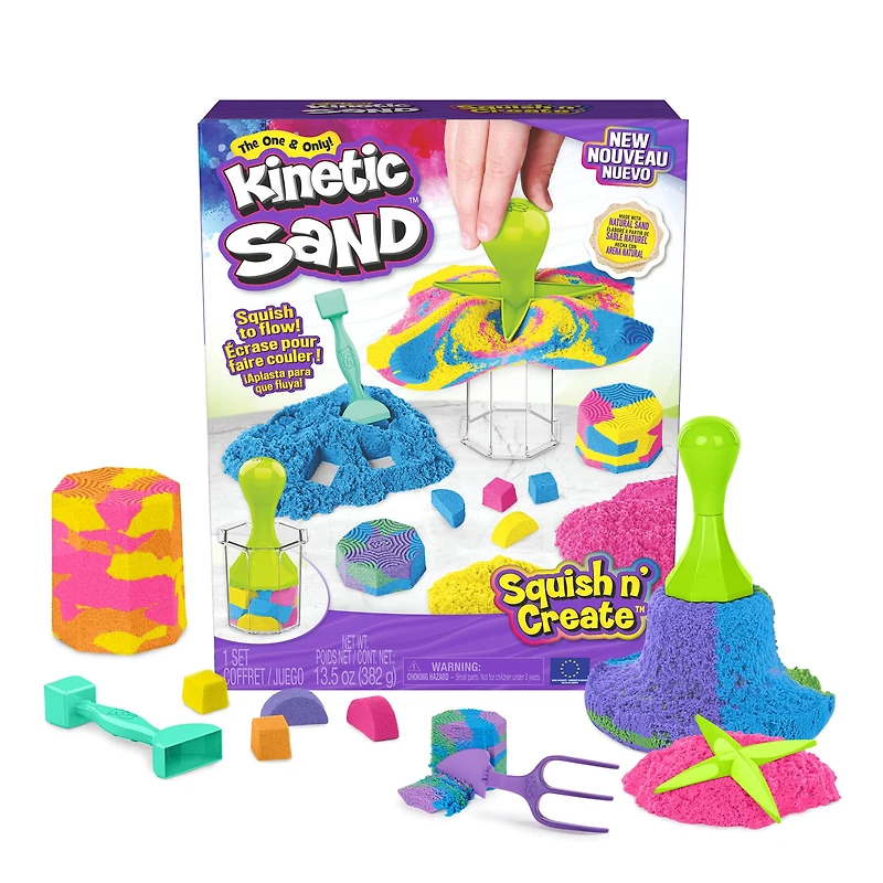 Kinetic Sand™ Squish n' Create™ Playset