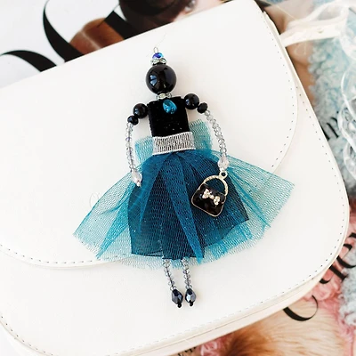 Abris Art Airy Topaz Pendant Doll Bead Embroidery Decoration Kit