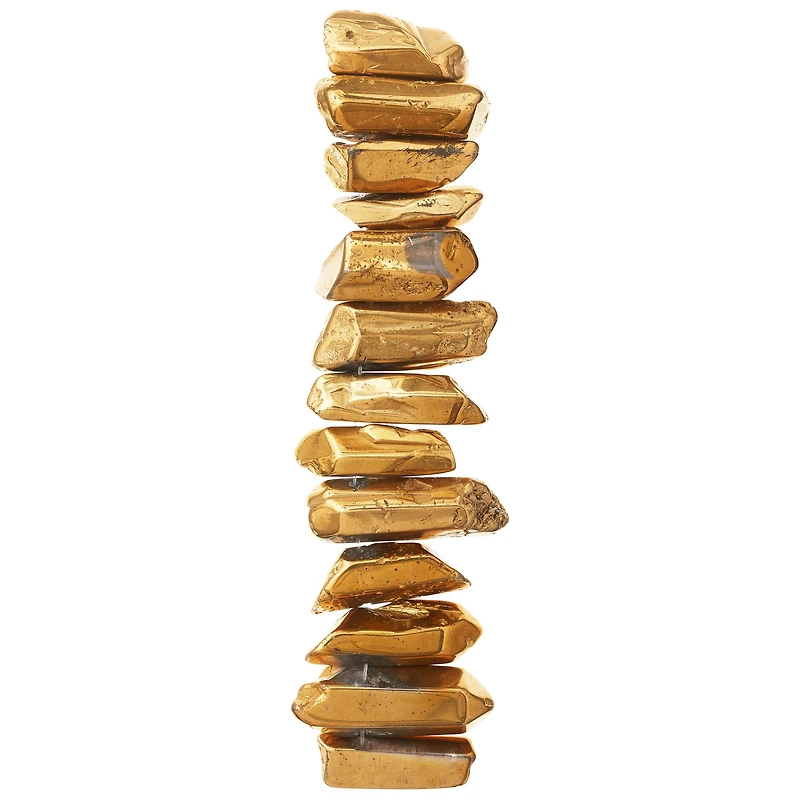 Gold Luster Quartz Nugget Beads by Bead Landing™