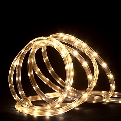 288ft. Warm White LED Commercial Grade Outdoor Christmas Rope Lights