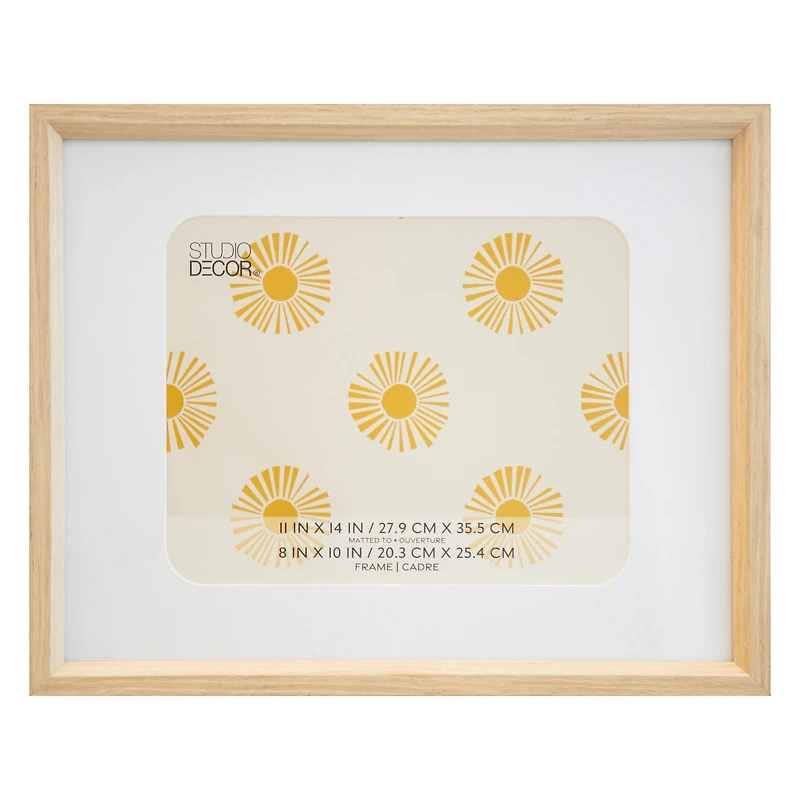 Neutral Basic Light Beige Frame with Mat by Studio Décor